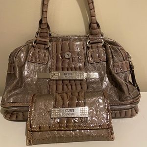 Guess purse and wallet